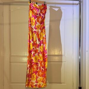 l*space SPRING IN LOVE - Floral Maxi Dress in Pink, Orange & Yellow